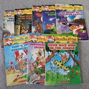 Geronimo Stilton books set of 8